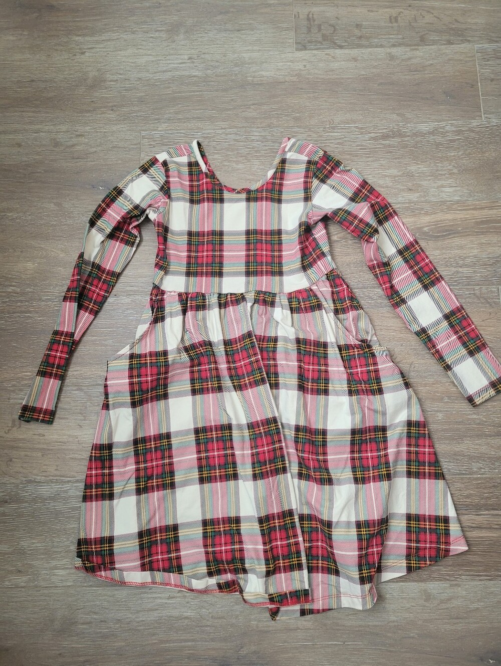 Hanna Andersson Red Holiday Dress, Size 8